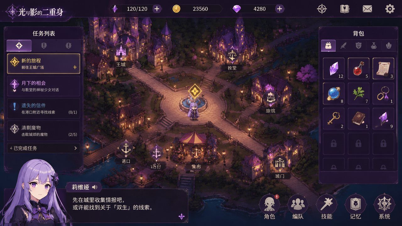 光与影的二重身 探索场景 实机截图 7